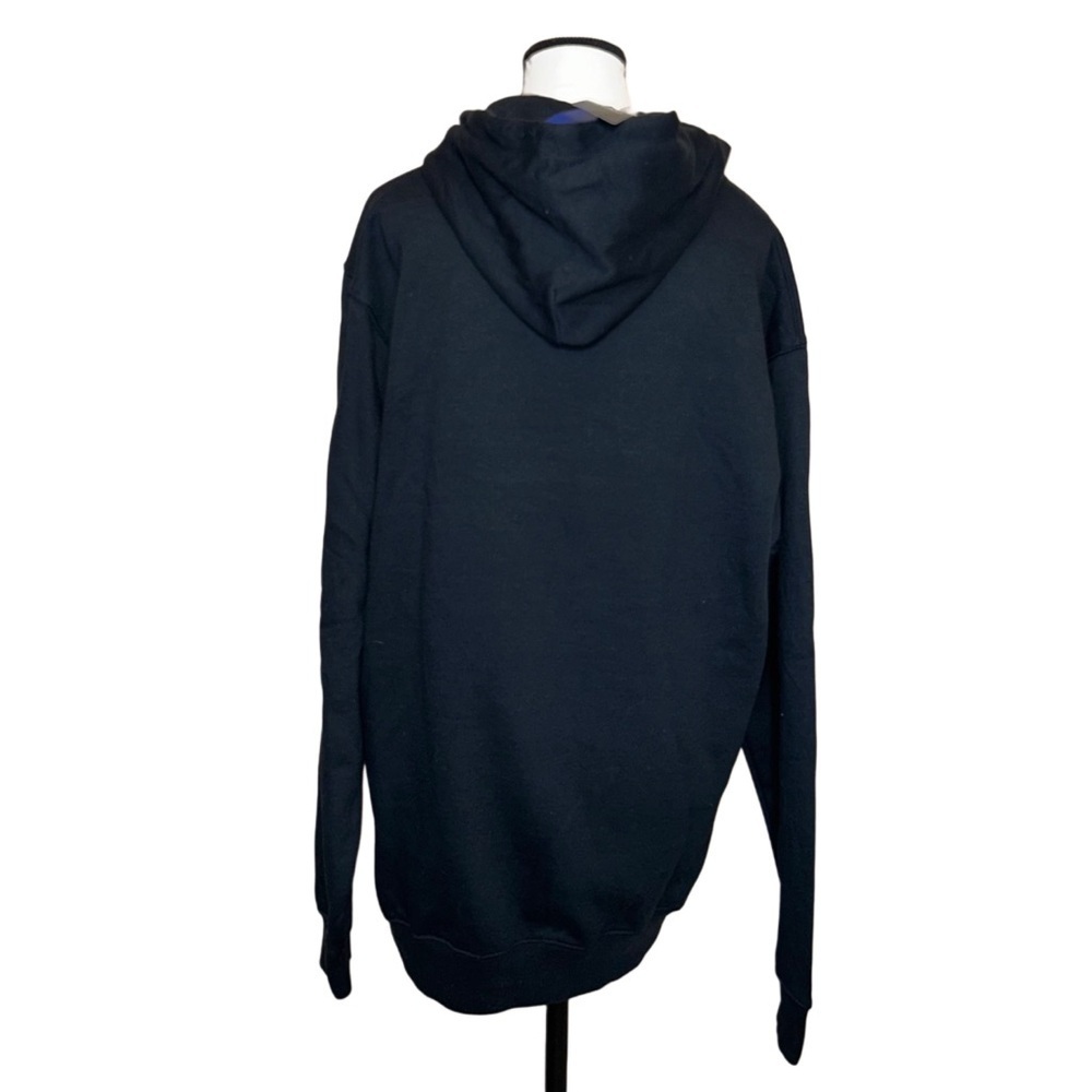 STARTER Black and Blue Sweater with Detroit Lions Logo - Picture 2 of 3